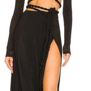 NWT Dion Lee Rope Wrap Skirt